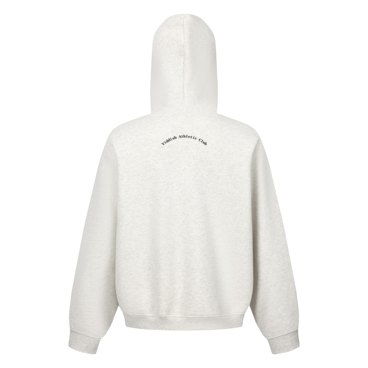 345GSM Men’s Eye-Patch Hoodie Oatmeal Gray