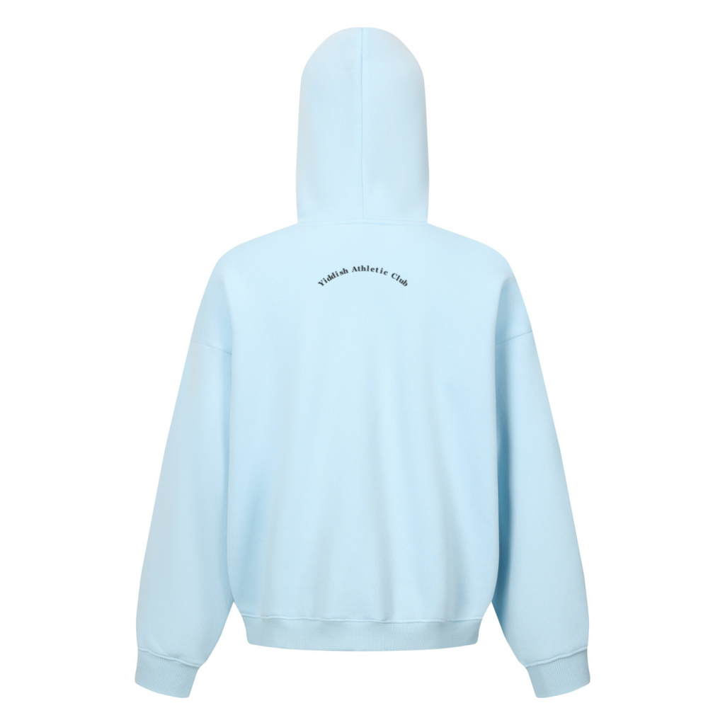 345GSM Men’s Eye-Patch Hoodie Baby Blue