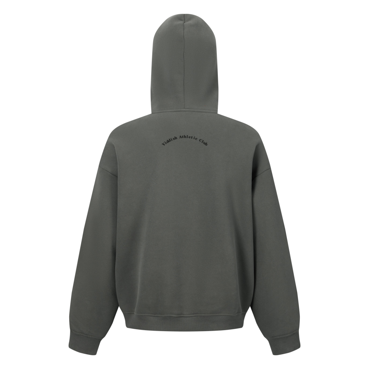 345GSM Men’s Eye-Patch Hoodie Oyster Gray