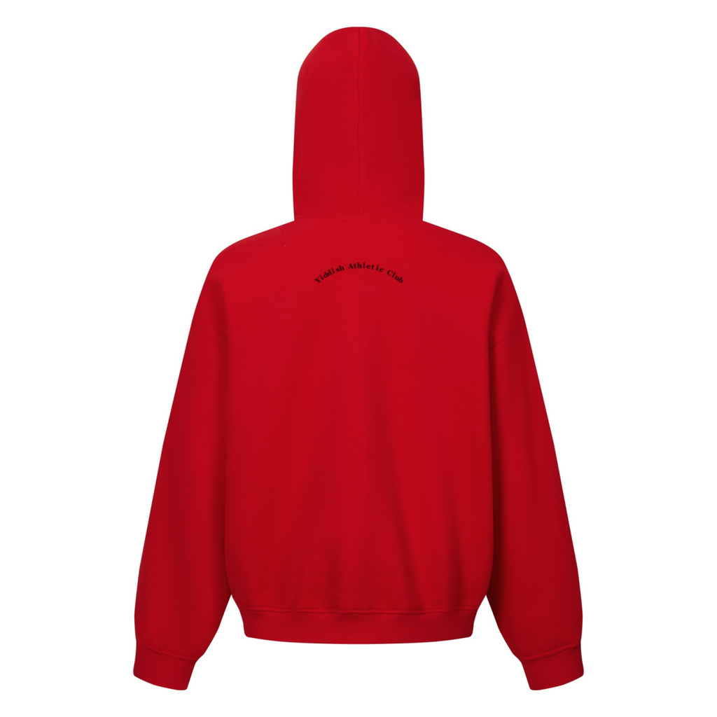345GSM Men’s Eye-Patch Hoodie True Red