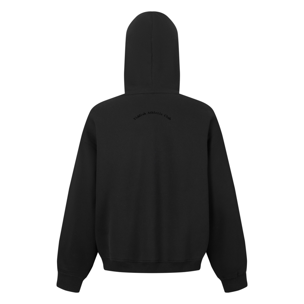 345GSM Men’s Eye-Patch Hoodie Black