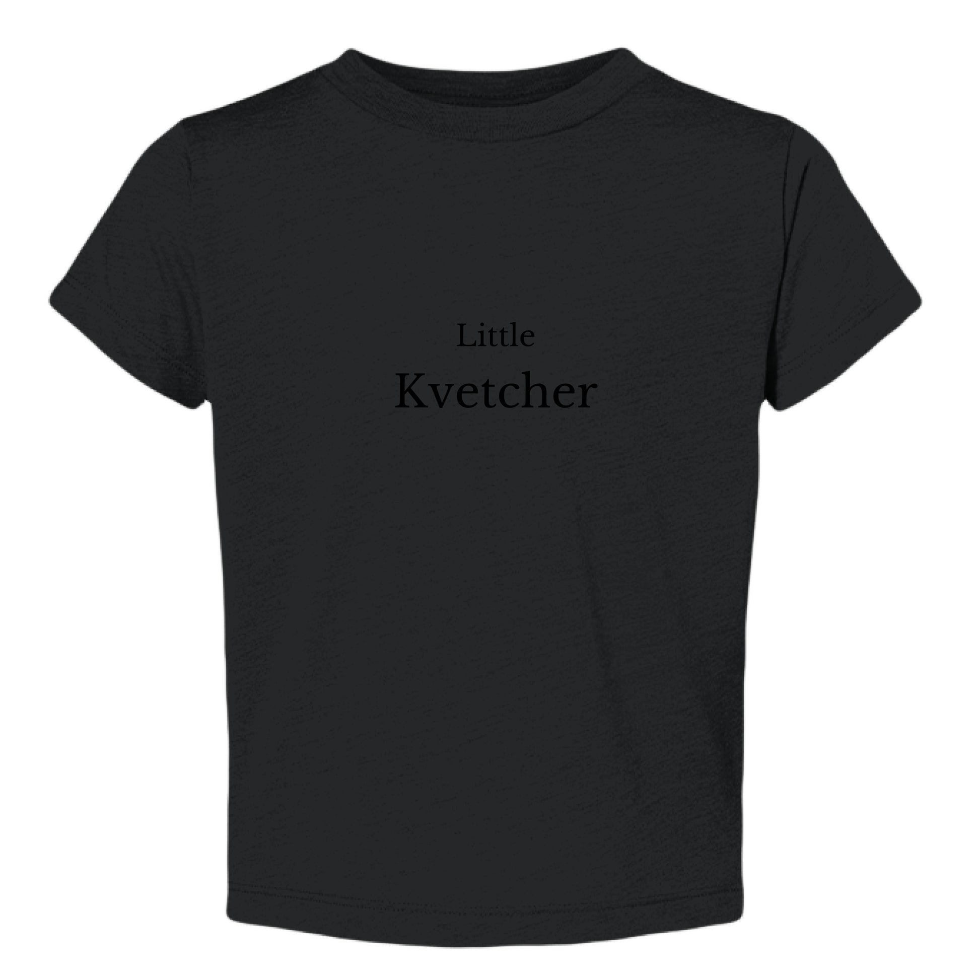 Solid Black Triblend - FRONT