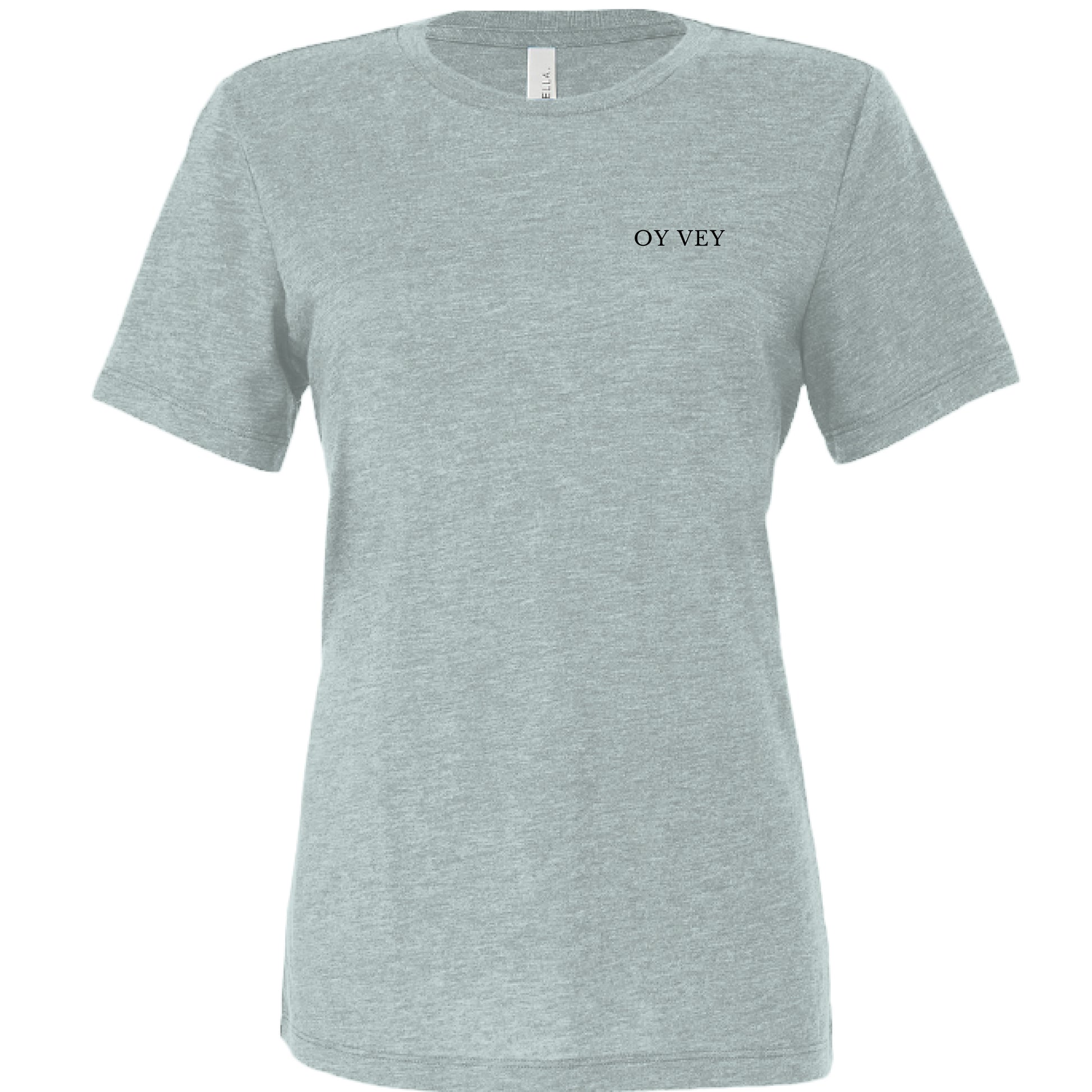 Dusty Blue Triblend - FRONT