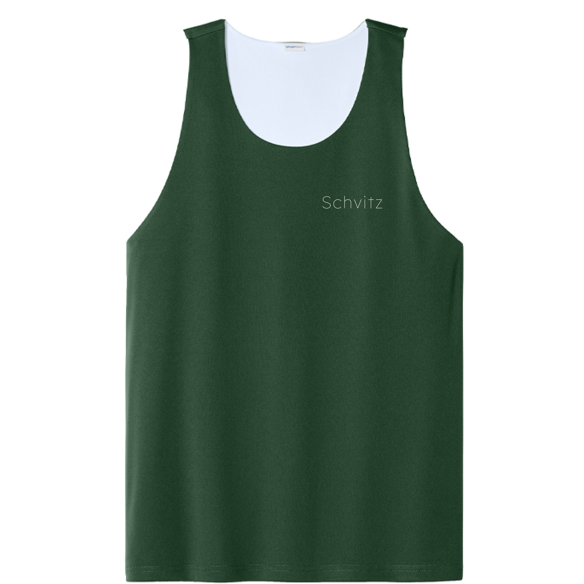 Forest Green/ White - FRONT